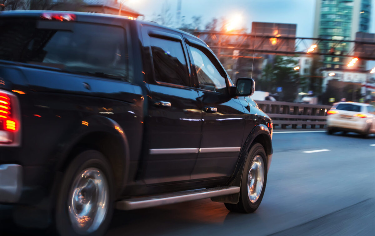 Pickup Trucks With the Most Aggressive Drivers